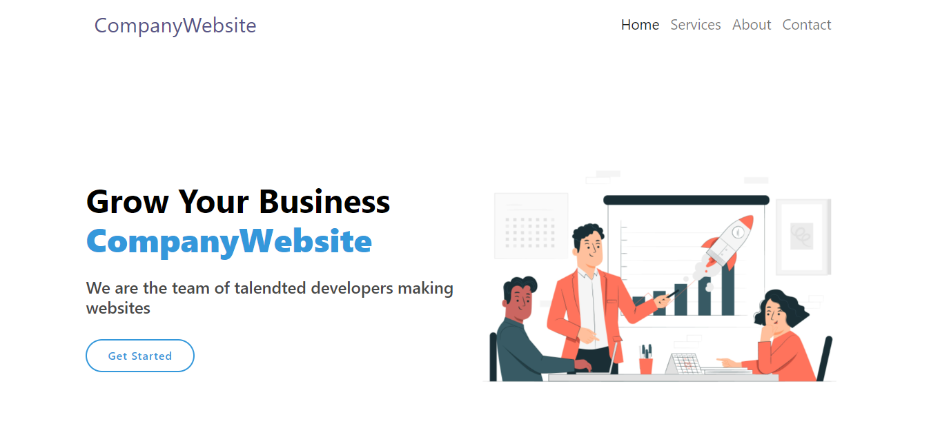 My First Website with React