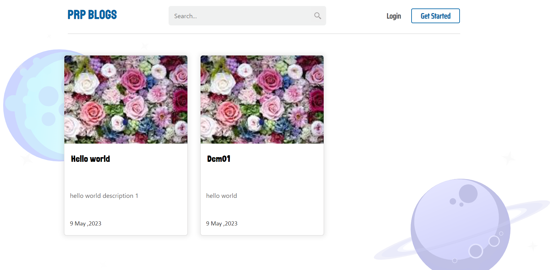 Blog Application