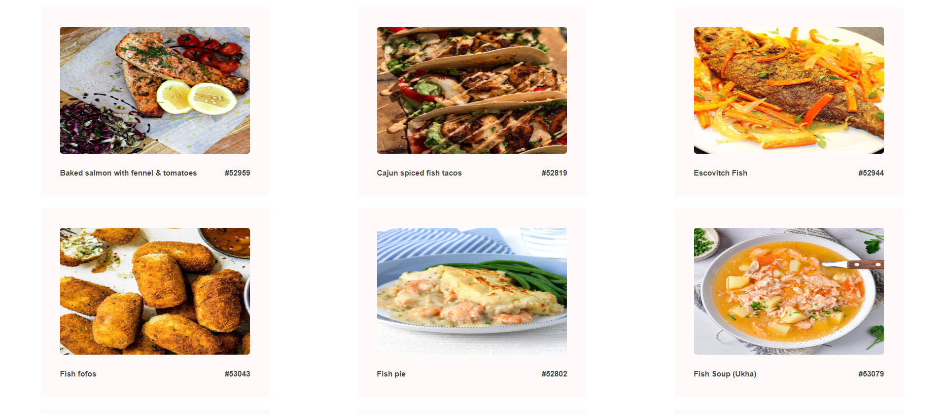 Meals Api Caller